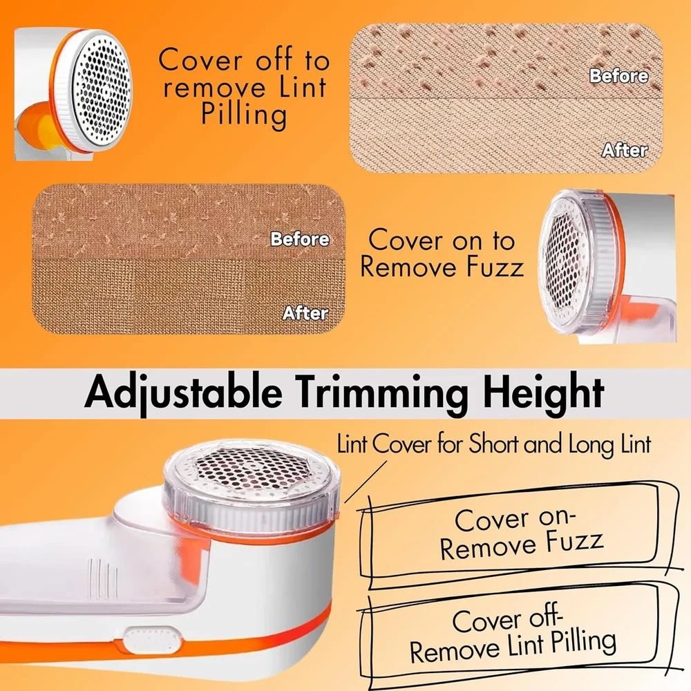 Nova Lint Remover for Clothes - Fabric Cleaner Tint and Dust Remover