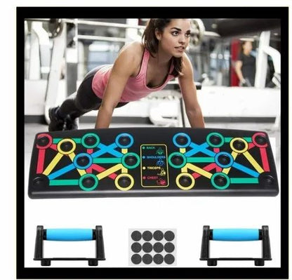 Fit beast Push Up Bars Fitness Equipment 9 In 1 Pushup Board