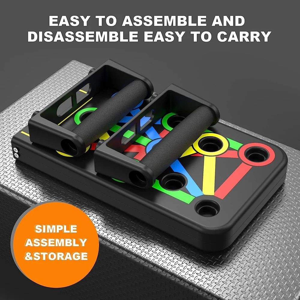 Fit beast Push Up Bars Fitness Equipment 9 In 1 Pushup Board