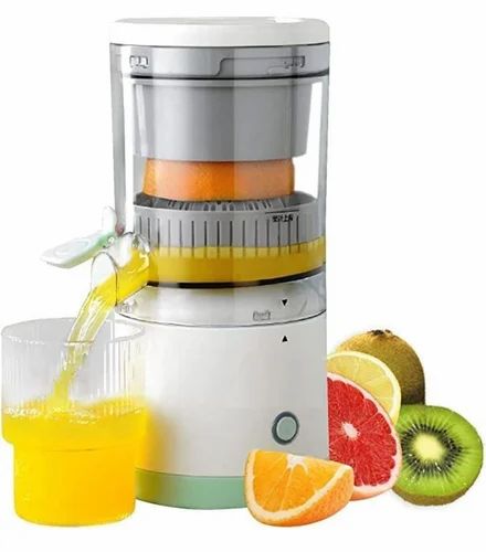 Electric Citrus Juicer, Rechargeable Juicer Machine with USB Cable