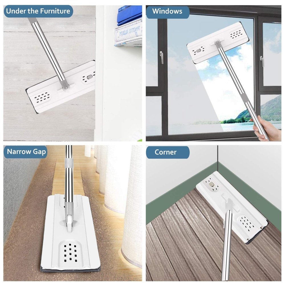 Scratch Cleaning Mop (Flat Bucket mop)